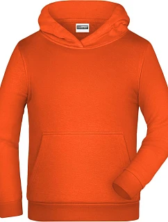 JN Dětská mikina s kapucí 02. orange model 22414075 - Daiber