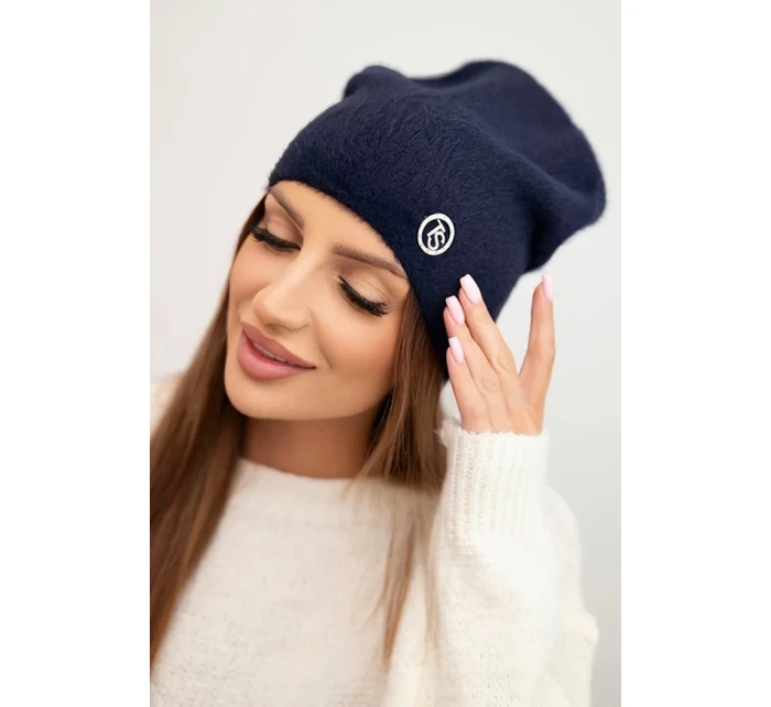 Dámská klasická čepice z měkkého úpletu s model 21480749 - K-Fashion