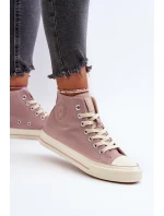 Dámské vysoké tenisky Big Star NN274277 růžové Dámské vysoké tenisky Big Star NN274277 růžové