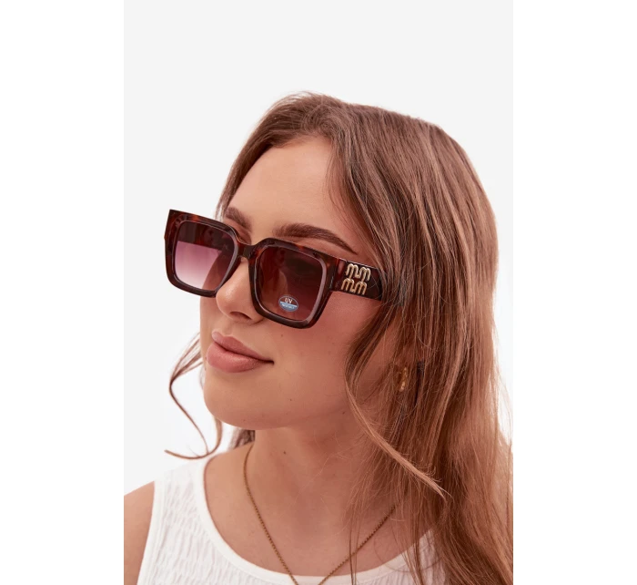 Dámské sluneční brýle Tmavě hnědé