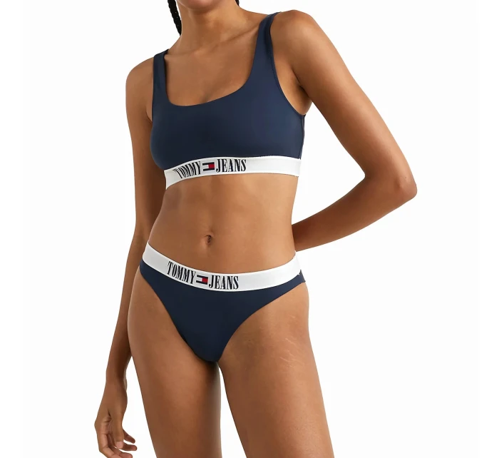 Jeans Dámské plavky Brazilky UW0UW04451-C87 - Tommy Hilfiger Jeans Dámské plavky Brazilky UW0UW04451-C87 - Tommy Hilfiger