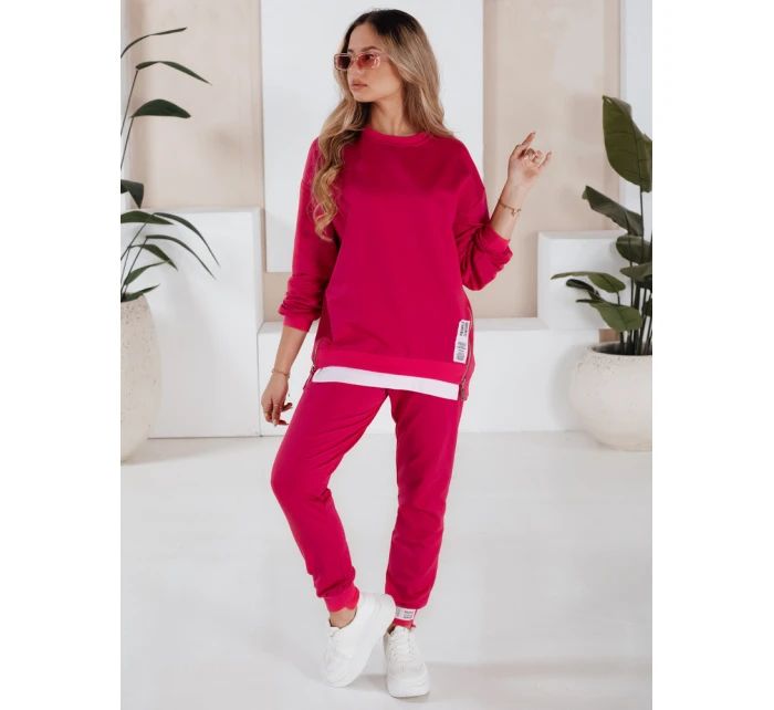 Dámská tepláková souprava fuchsiová Dstreet model 21970933 - FashionStreet