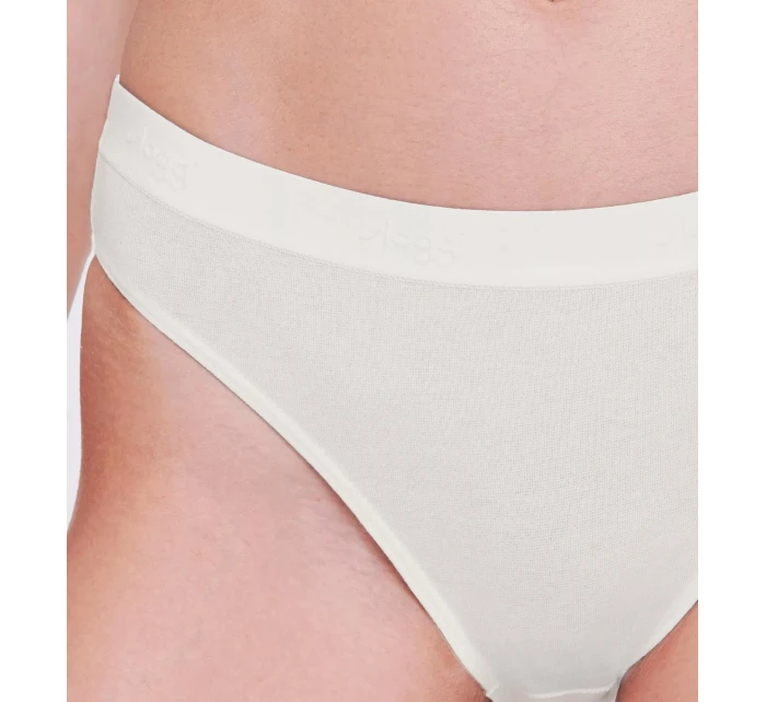 Dámské kalhotky GO Casual High leg 2P - WHITE - SLOGGI WHITE - SLOGGI