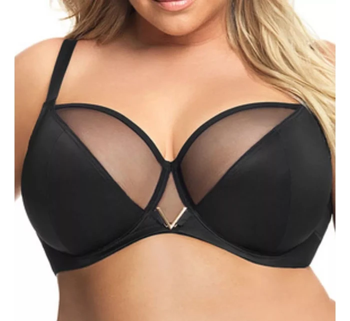 Dámská podprsenka model 21898810 Vicky black - Gorsenia Dámská podprsenka model 21898810 Vicky black - Gorsenia
