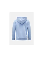 Mikina Peak Performance Jr Original Zip Hood, modrá Mikina Peak Performance Jr Original Zip Hood, modrá