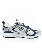 New Balance 408 pánské sportovní tenisky módní pohodlné bílé stříbrné