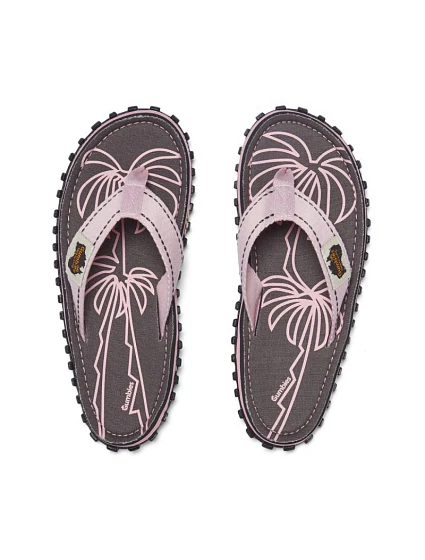 Gumbies unisex žabky ISLANDER FLIP-FLOP PALM LEAF PINK