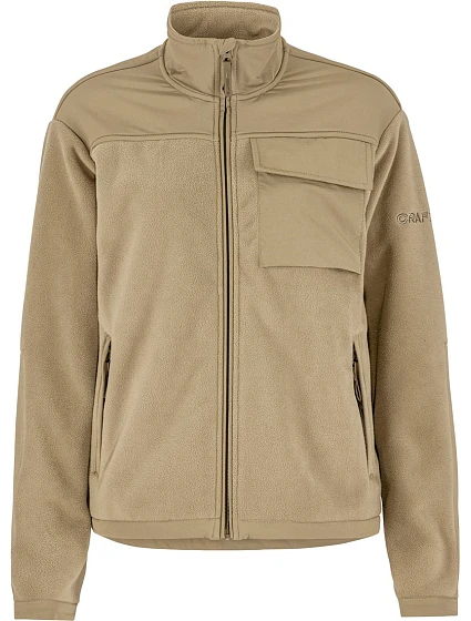 Craft Corporate Urban Fleece Jacket W Dámská fleecová bunda 81.7422 raw Craft Corporate Urban Fleece Jacket W Dámská fleecová bunda 81.7422 raw