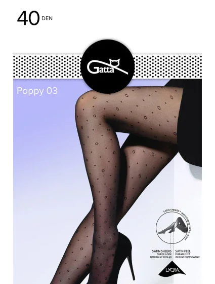 Gatta Poppy 03 barva:nero