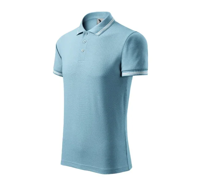 Urban polokošile pánská nebesky modrá