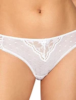 Dámské kalhotky Lagerta Bílá - Roza