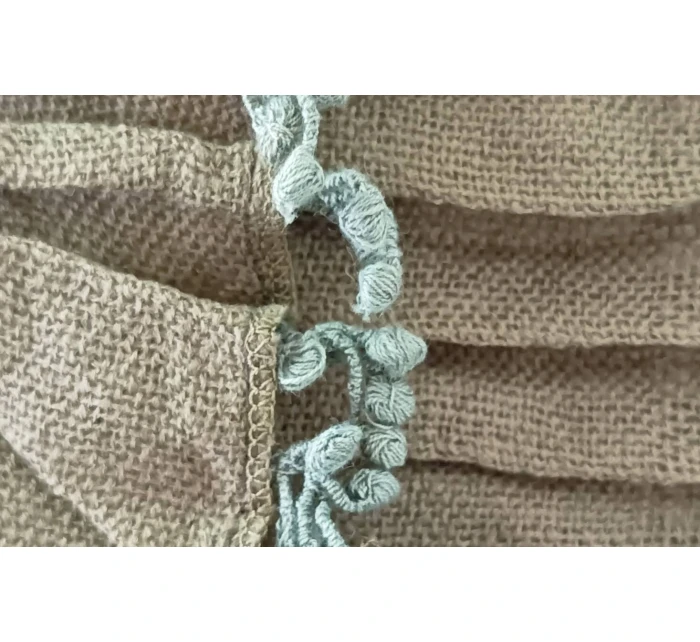 Dámská šála Leni 777 khaki - FPrice