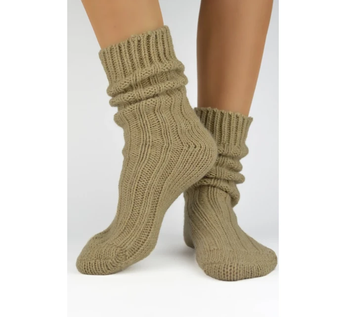 PONOŽKY S ALPAKOVOU VLNOU SW007