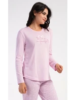 Dámské pyžamo dlouhé Believe Dámské pyžamo dlouhé Believe