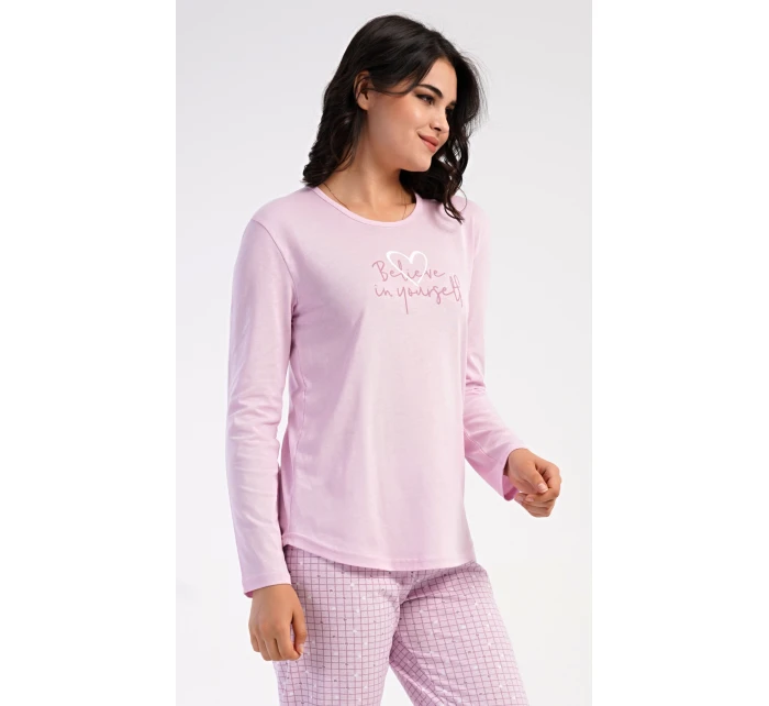 Dámské pyžamo dlouhé Believe Dámské pyžamo dlouhé Believe
