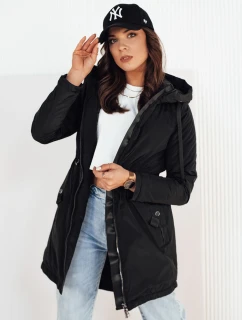 Dámská přechodná bunda parka GROLIN černá Dstreet TY4172