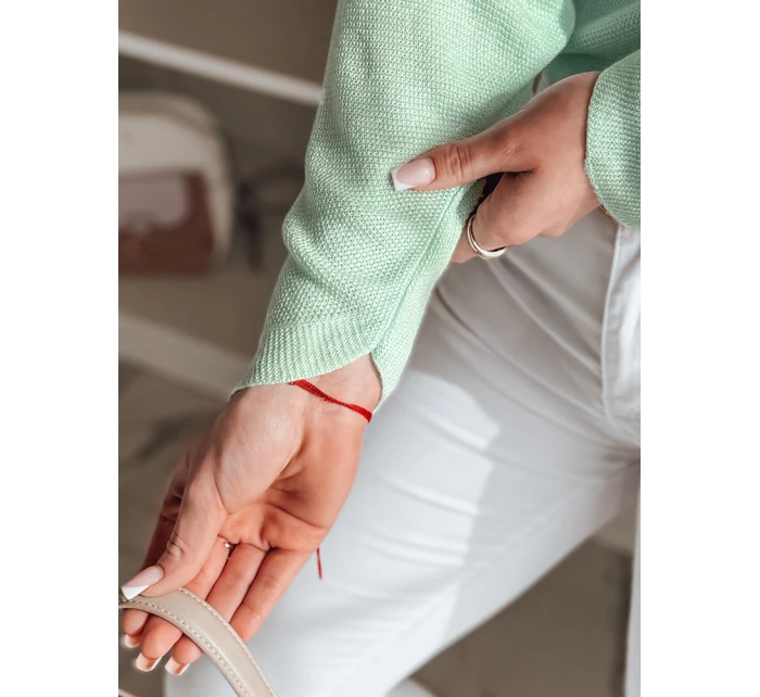 Dámský oversize svetr NORVAN mint FashionStreet MY2454