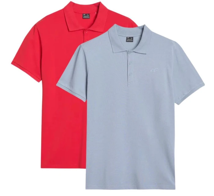 Pánská polokošile 4F (SADA 2 KOŠILÍ) 2P-SS-4FWSS25TPTSM407-92S Pánská polokošile 4F (SADA 2 KOŠILÍ) 2P-SS-4FWSS25TPTSM407-92S