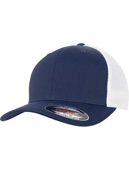 Flexfit 6533/6533T 6 panelová síťovaná kšiltovka 55.6533 navy/white