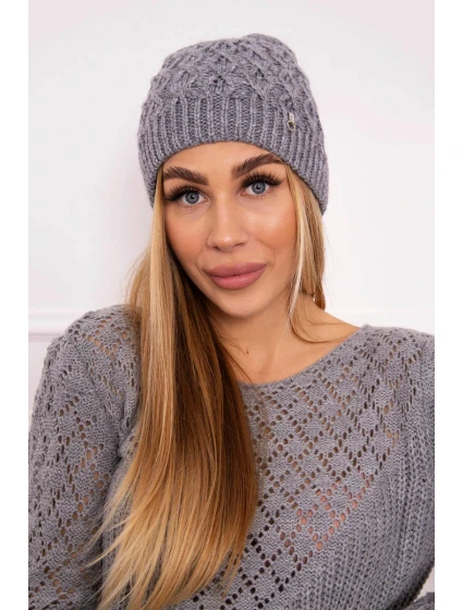 Fleecová čepice Roma K224 tmavě šedá Fleecová čepice Roma K224 tmavě šedá