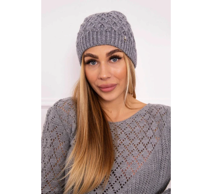 Fleecová čepice Roma K224 tmavě šedá Fleecová čepice Roma K224 tmavě šedá