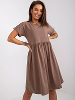 Šaty RV SK 5672.03P hnědé