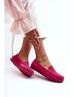 Semišové dámské mokasíny Fuchsia S.Barski Semišové dámské mokasíny Fuchsia S.Barski
