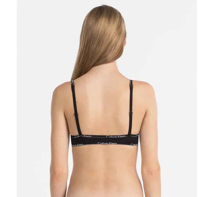 Podprsenka bez kostice QF1752E-001 černá - Calvin Klein