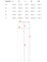 Dámské kalhoty s laclem S418 béžové - Stylove Dámské kalhoty s laclem S418 béžové - Stylove