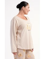 Dámské pyžamo dlouhé model 21773539 - Vienetta