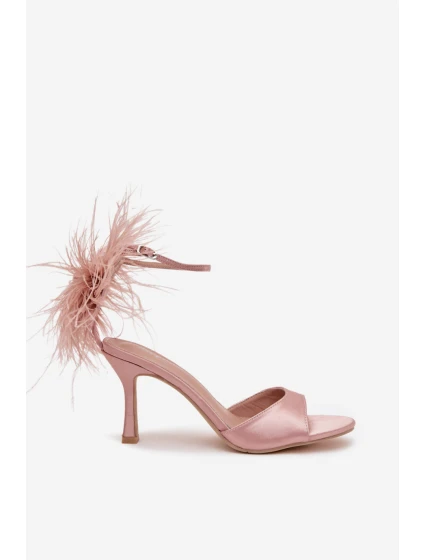 Sandály na podpatku model 222266 Step in style Sandály na podpatku model 222266 Step in style