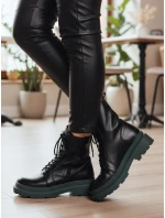 Dámské vázané boty černé Dstreet model 21994896 - FashionStreet