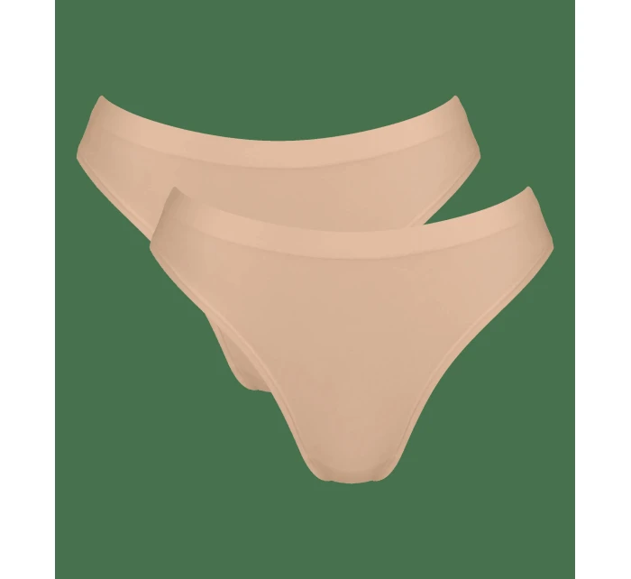 sloggi GO Sense High leg 2P - BROWN - SLOGGI BROWN - SLOGGI