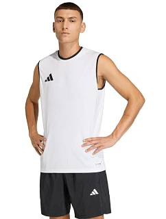 Pánské tričko adidas Entrada 26 Sleeveless Jersey white KB3928 pánské
