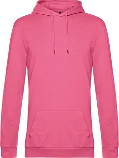 B&C #Hoodie Pánská mikina s kapucí 01.U03W pink fizz