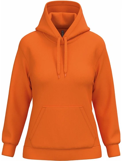 Kariban K 473 Dámská mikina s kapucí 20.K473 orange Kariban K 473 Dámská mikina s kapucí 20.K473 orange