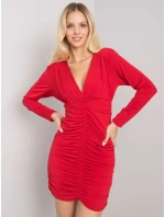 Šaty DHJ SK 15352.51P červená