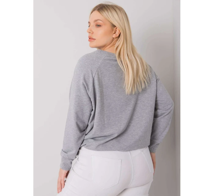 Mikina RV BL 7162.12P šedá