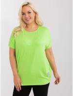 Bluzka RV BZ model 19915370 limonkowy - FPrice Bluzka RV BZ model 19915370 limonkowy - FPrice