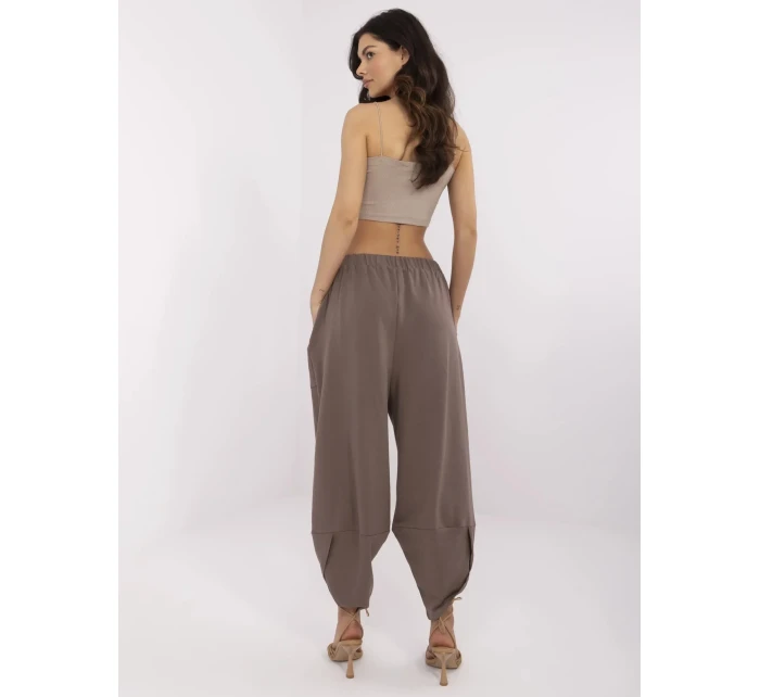 Tepláky RV DR model 21021747 hnědé - FPrice Tepláky RV DR model 21021747 hnědé - FPrice