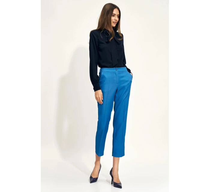 Dámské kalhoty model 18628035 Blue - Nife Dámské kalhoty model 18628035 Blue - Nife