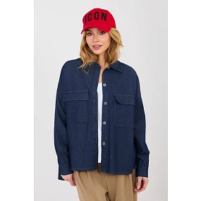 Košile s dlouhým rukávem  model 224205 Italy Moda