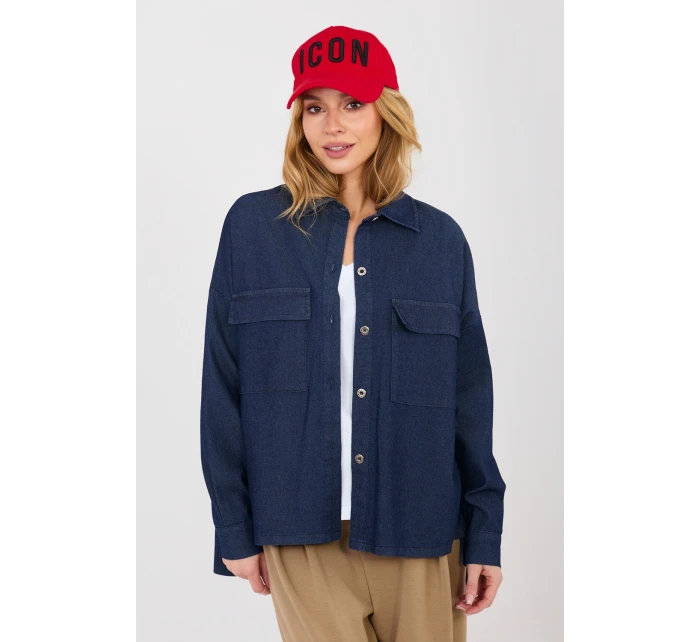 Košile s dlouhým rukávem model 224205 Italy Moda Košile s dlouhým rukávem model 224205 Italy Moda