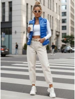 Kamizelka damska WIANO niebieska FashionStreet TY3550