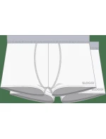 Pánské boxerky GO ABC 2.0 Hipster 2P - WHITE - bílé 0003  - SLOGGI