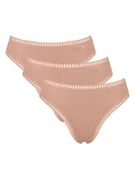 SLOGGI GO CRUSH – 3× tanga s vysokým výstřihem Sloggi