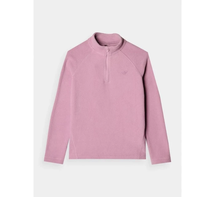 Dívčí fleecové termoprádlo (top) 4F Junior 4FJWAW24UFLEF052-56S Dívčí fleecové termoprádlo (top) 4F Junior 4FJWAW24UFLEF052-56S