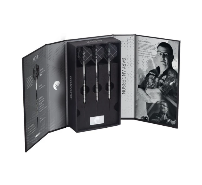 Šipky sotf tip Unicorn NOIR 90% Gary Anderson Šipky sotf tip Unicorn NOIR 90% Gary Anderson