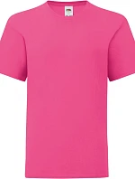 Fruit of the Loom Kids Iconic 150 T Dětské tričko 16.1023 fuchsia