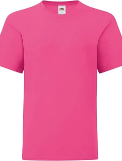 Fruit of the Loom Kids Iconic 150 T Dětské tričko 16.1023 fuchsia